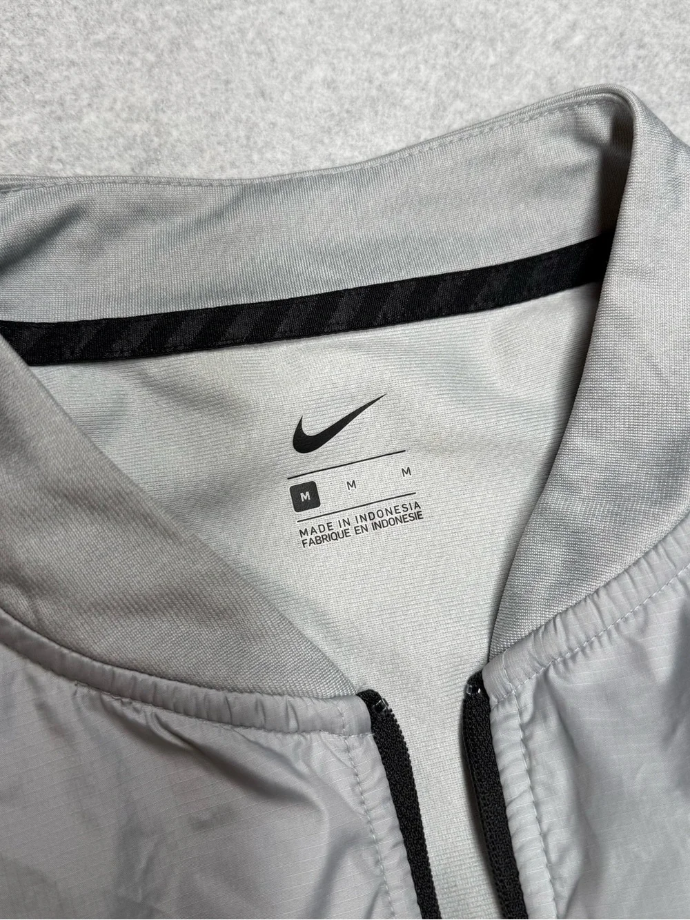 Nike Gray and Orange Tennessee Volunteers Pullover Windbreaker